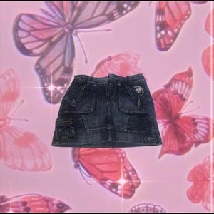 jean skirt